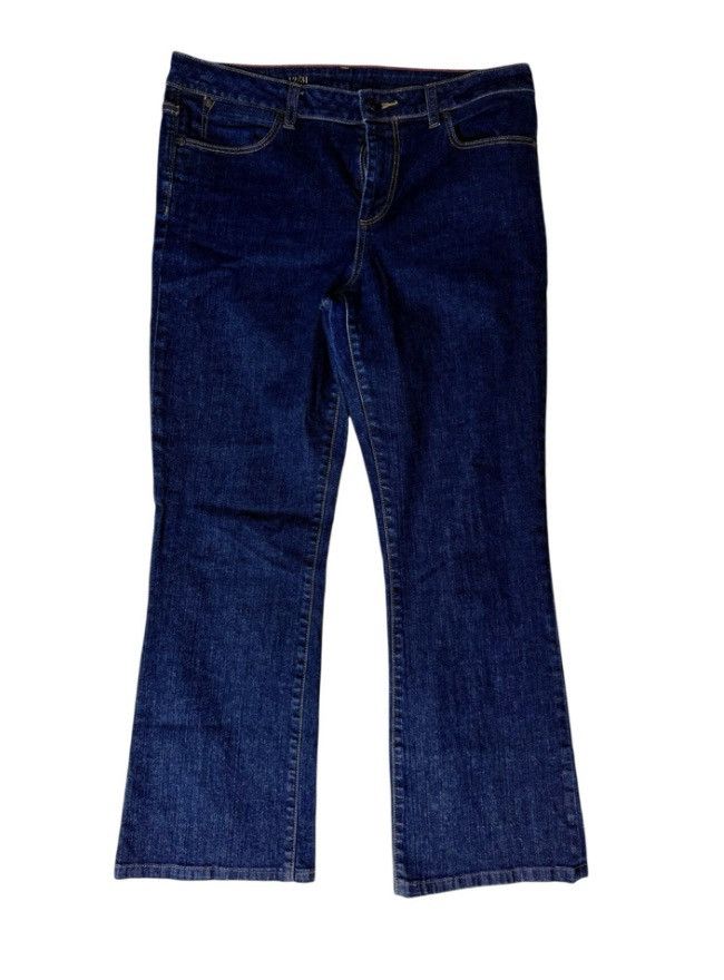 Talbots Talbots Heritage Dark Wash Bootcut Boot Jeans – Size 12/31 Size 34" / US 12 / IT 48 - 1 Thumbnail
