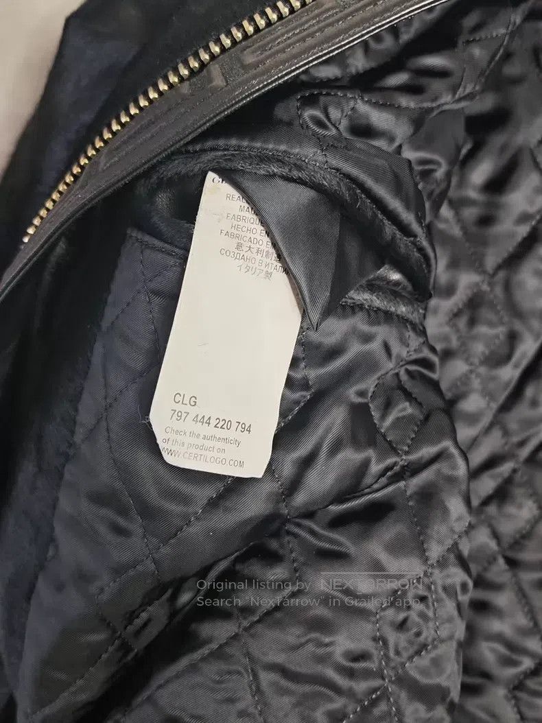 Versace Versace Cotton jacket with one piece of fur Size US M / EU 48-50 / 2 - 5 Thumbnail