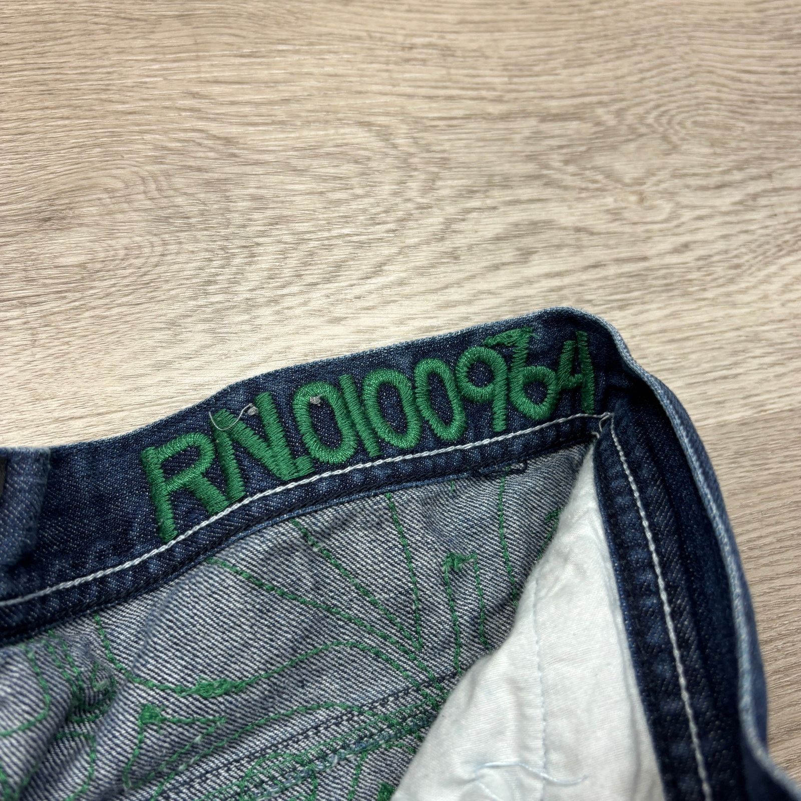 Akademiks Akademiks Baggy Embroidered Jeans Men's 38x31 Skate Y2k Size US 38 / EU 54 - 7 Thumbnail