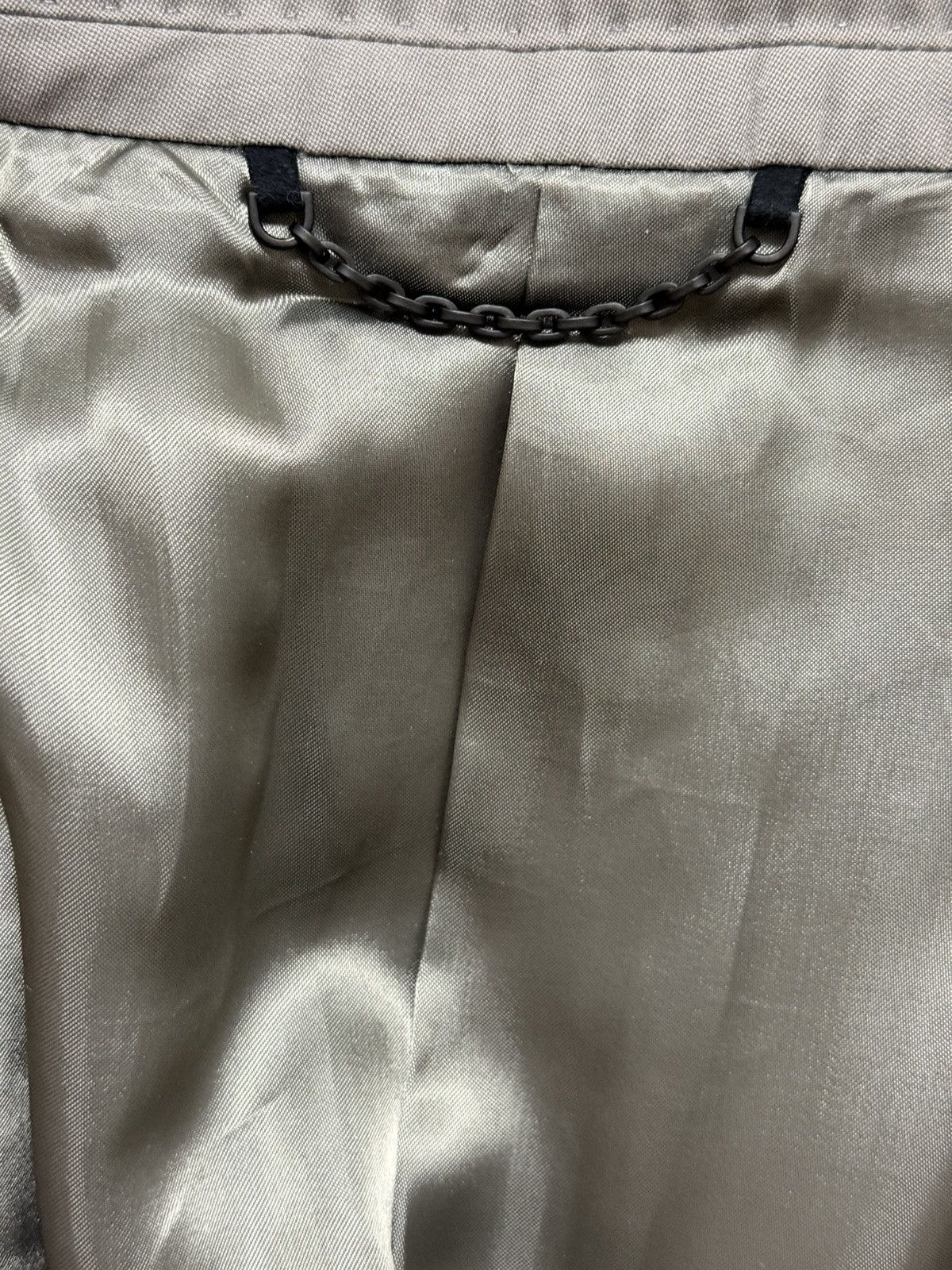 Louis Vuitton Louis Vuitton gray wool oversized blazer and pants 48 Size 48L - 5 Thumbnail