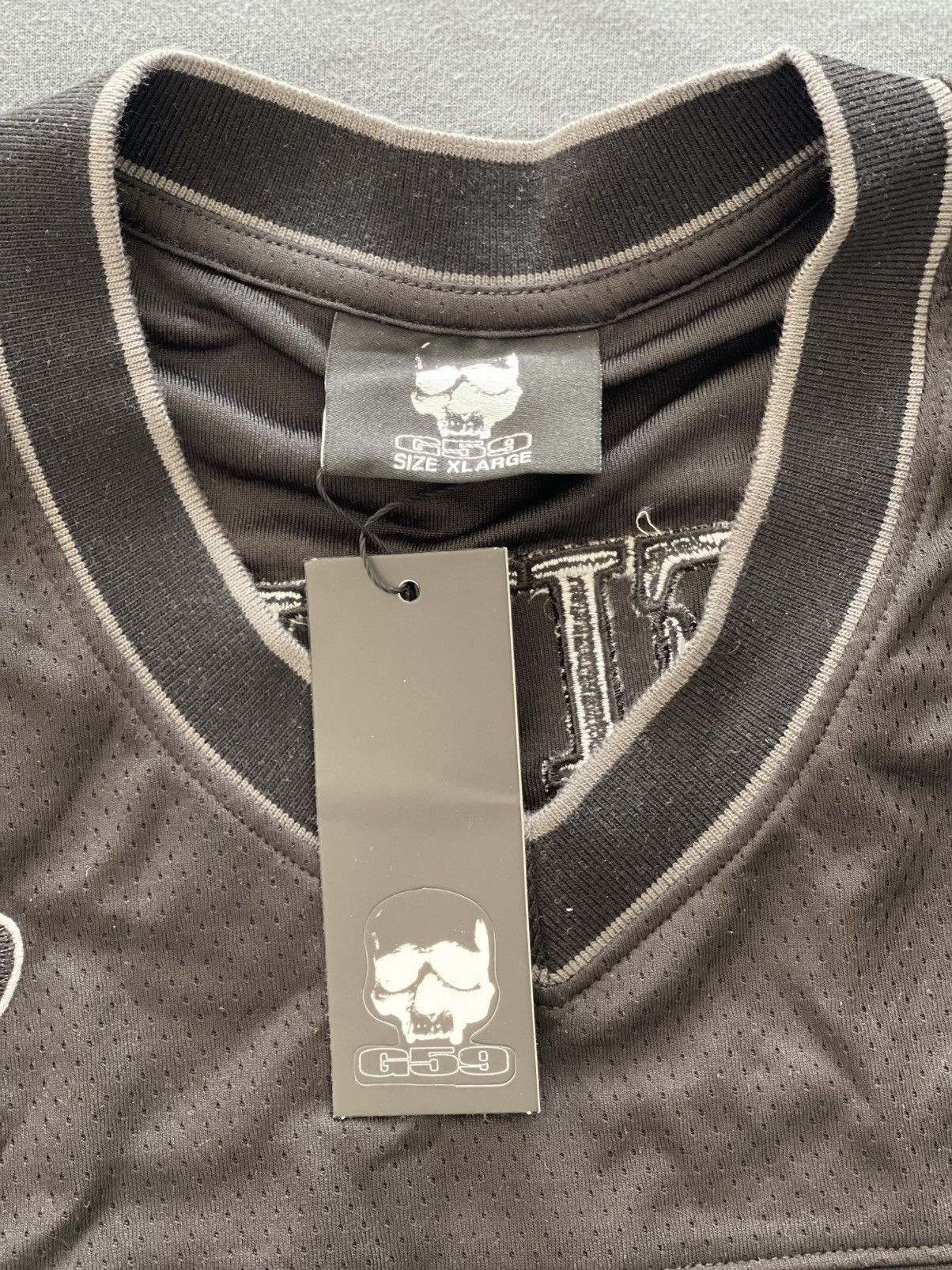 G59 Records G59 “5” FOOTBALL JERSEY (BLACK) Size US XL / EU 56 / 4 - 5 Thumbnail