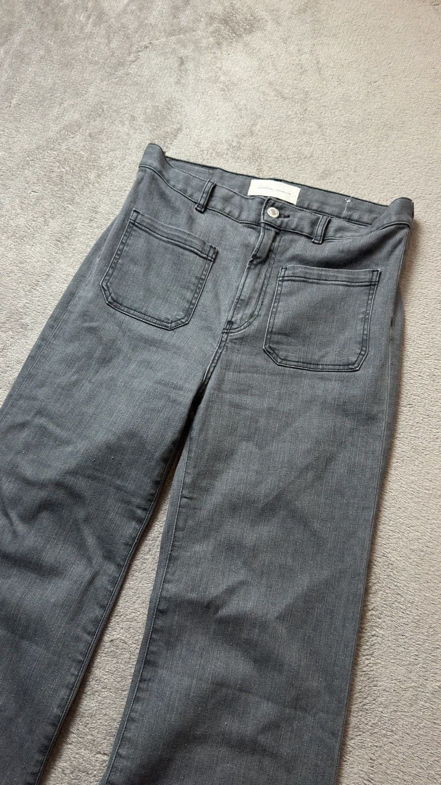 JEANERICA Flared Triple Bootcut Mudwash Jeans ifsixwasnine lgb cowboy Size US 28 / EU 44 - 2 Thumbnail