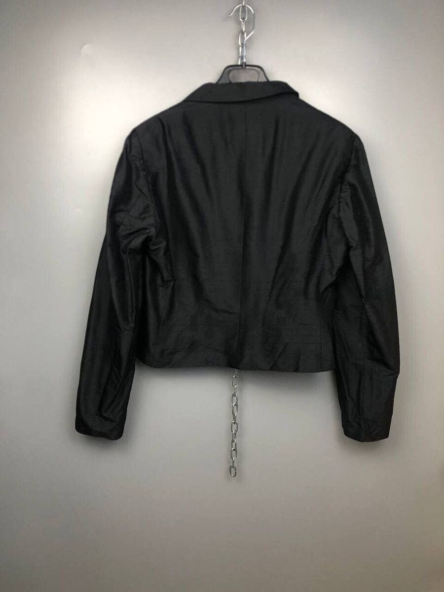 Versace Jeans Couture Versace Women Black Zip Star Blazer Size 32/46 Size XXS / US 00 / IT 34 - 2 Thumbnail