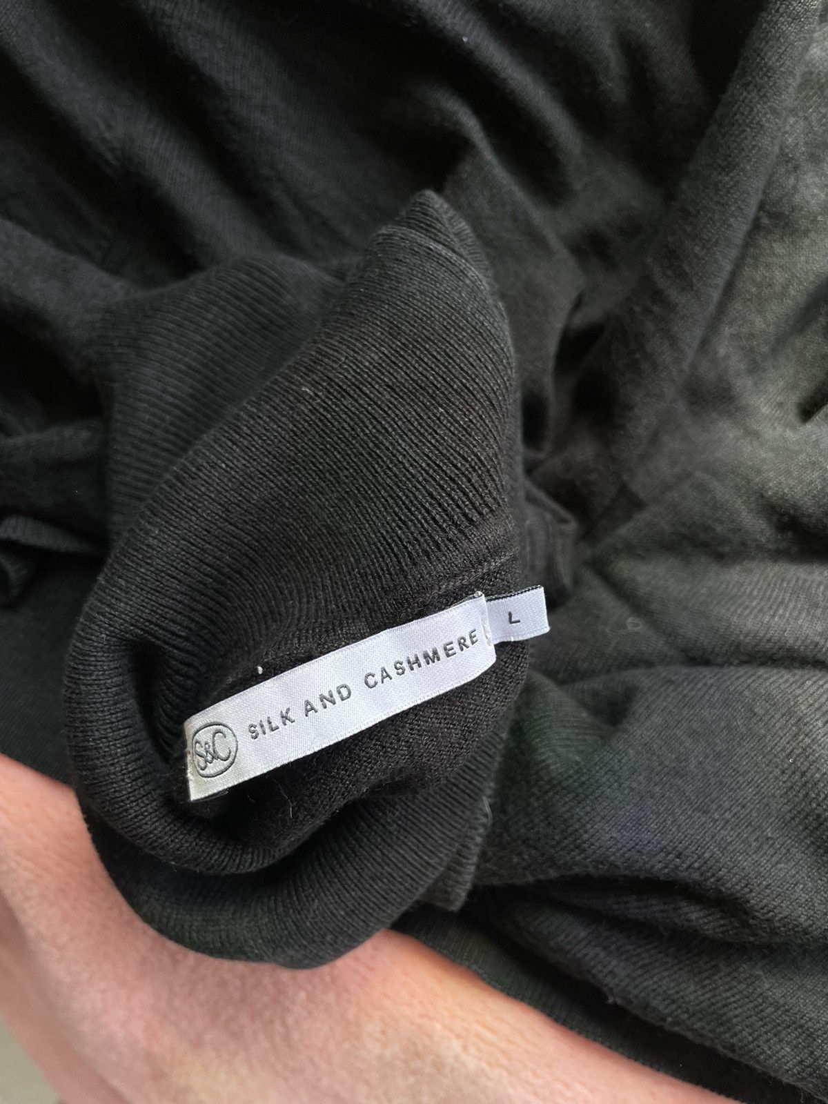 Vintage Silk & Cashmere jumper Size XL / US 12-14 / IT 48-50 - 8 Thumbnail