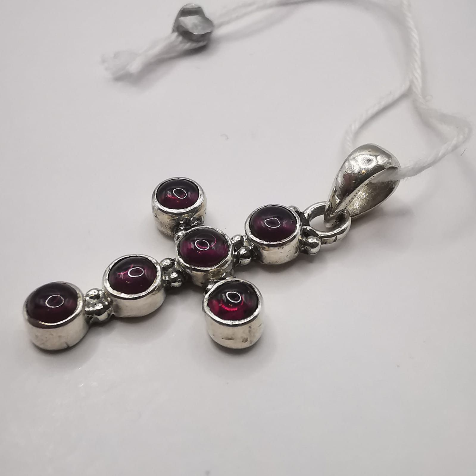 Other Elegant Cross, made of 925 silver Ruby 2.78 g Size ONE SIZE - 3 Thumbnail