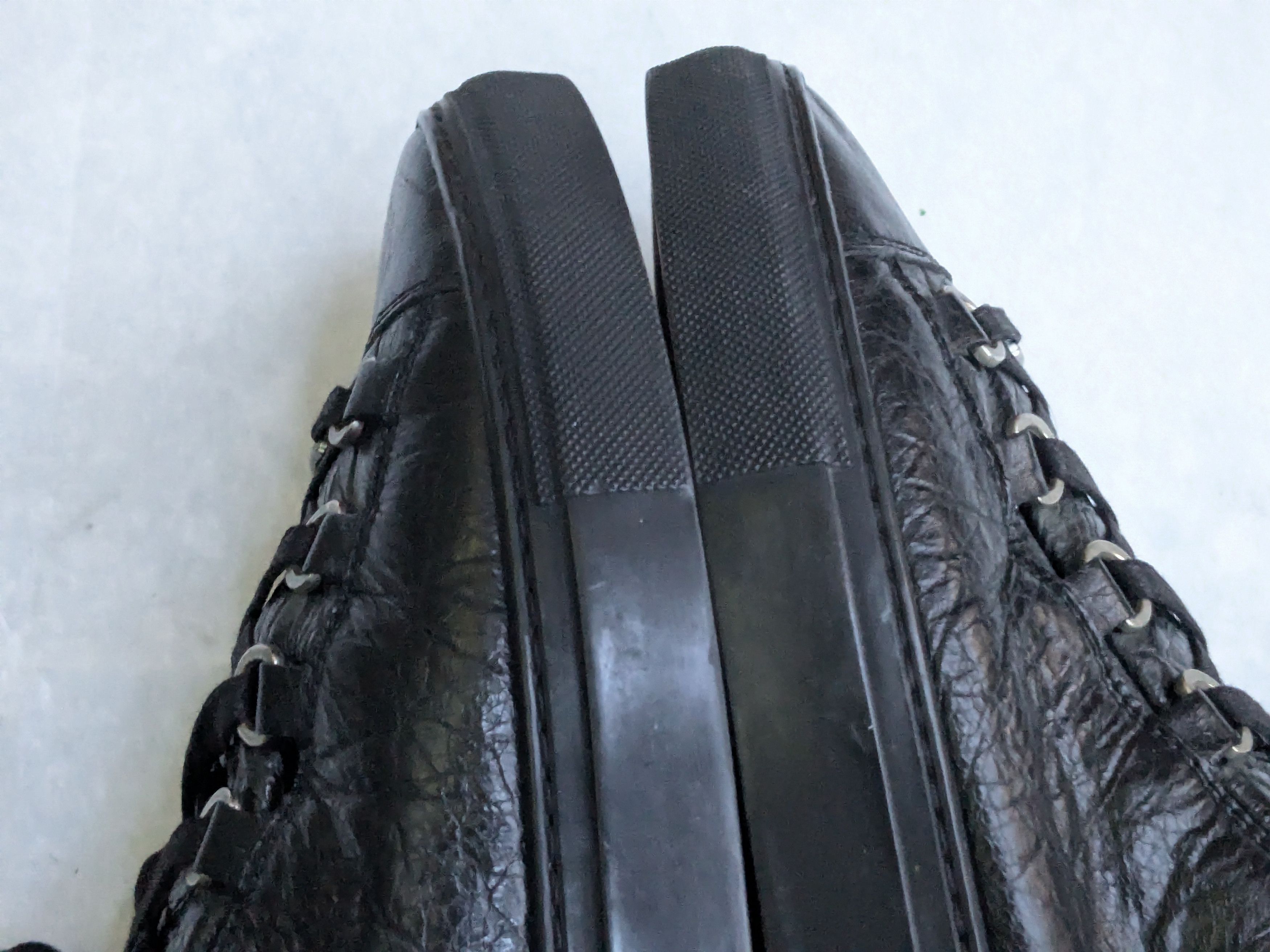 Balenciaga Balenciaga Arena Black 9 High Tops Leather Sneakers Size US 9 / EU 42 - 5 Thumbnail
