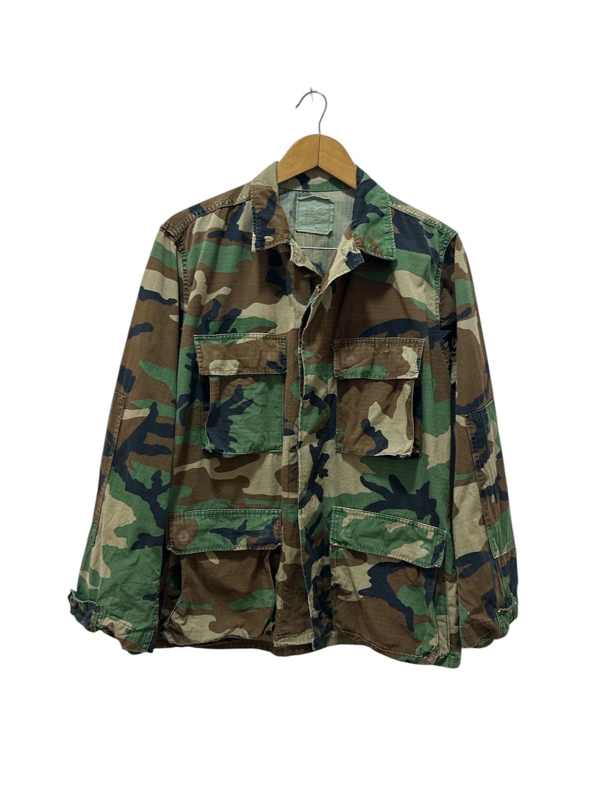 Vintage Vintage Nato Military Jacket Camouflage Design Size US M / EU 48-50 / 2 - 1 Thumbnail