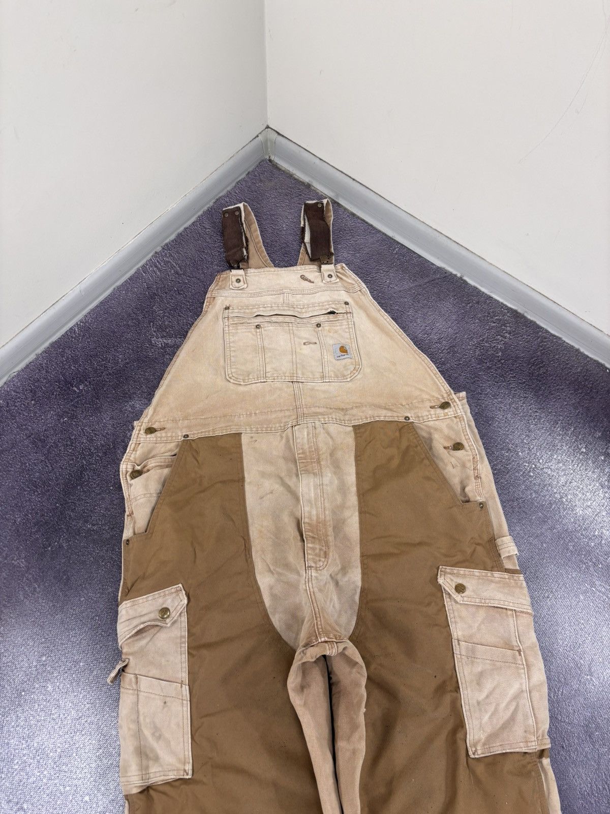Carhartt Vintage Carhartt Double Knee Hunting Bib Overalls USA Work Size US 44 / EU 60 - 7 Thumbnail