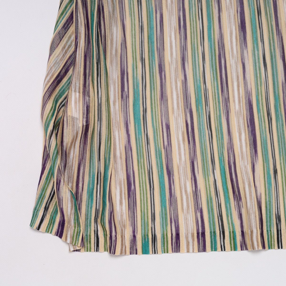 Missoni Missoni Multicolor Viscose Cotton Striped Long Cardigan Dres Size XL / US 12-14 / IT 48-50 - 10 Thumbnail