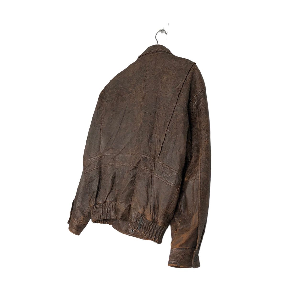 Japanese Brand 🔥Vintage Biker Leather Jacket Bayleaf Anch Issey Miyake Size US M / EU 48-50 / 2 - 10 Thumbnail