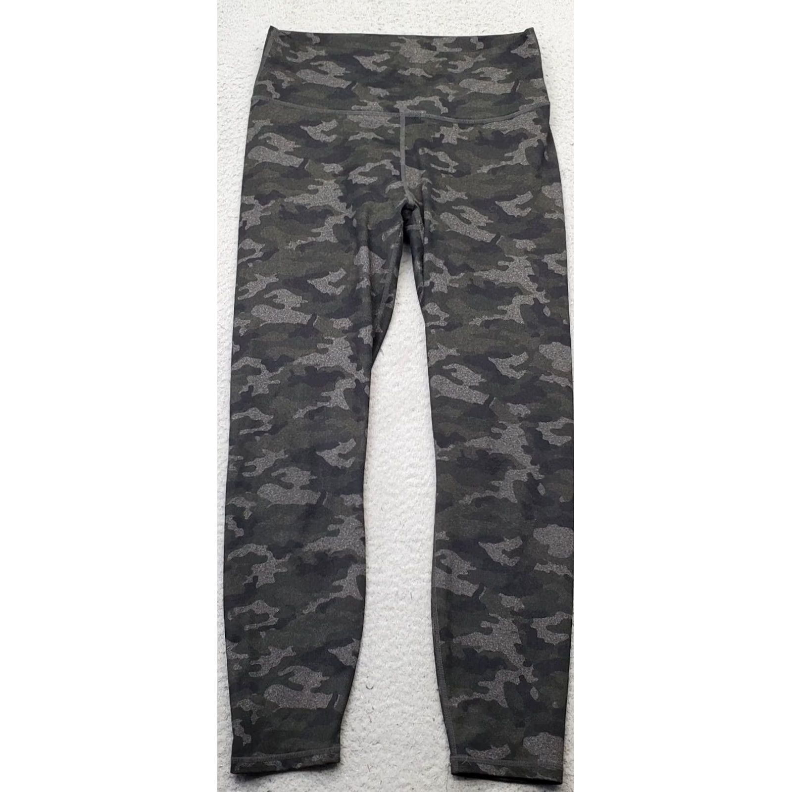 Fabletics Fabletics Powerhold Leggings Women Size M Camouflage Multi Stretch Elastic Waist Size 32" / US 10 / IT 46 - 2 Thumbnail