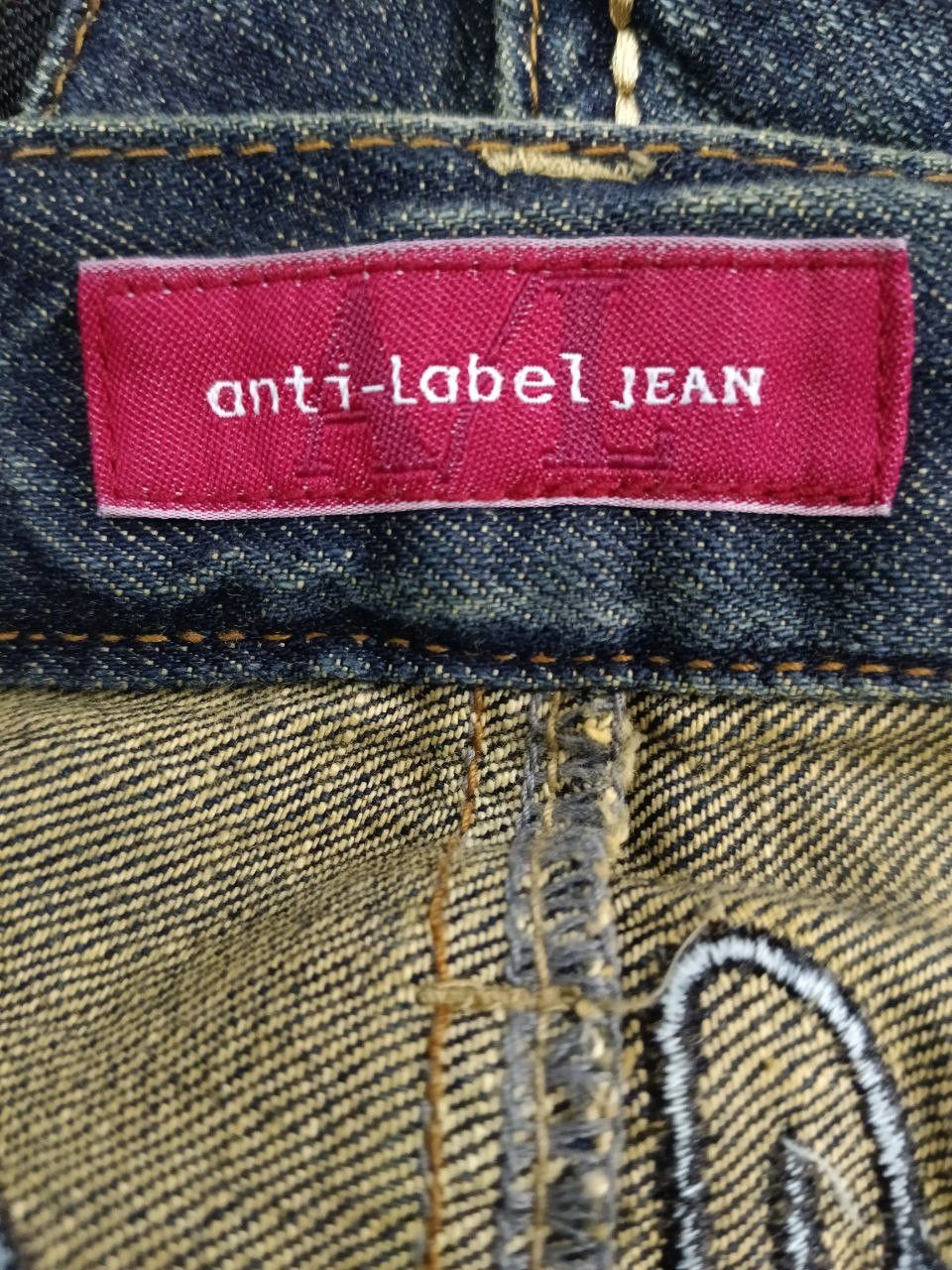 Japanese Brand FLARE SICK RUSTY ANTI LABEL DENIM PANTS Size US 31 - 8 Thumbnail