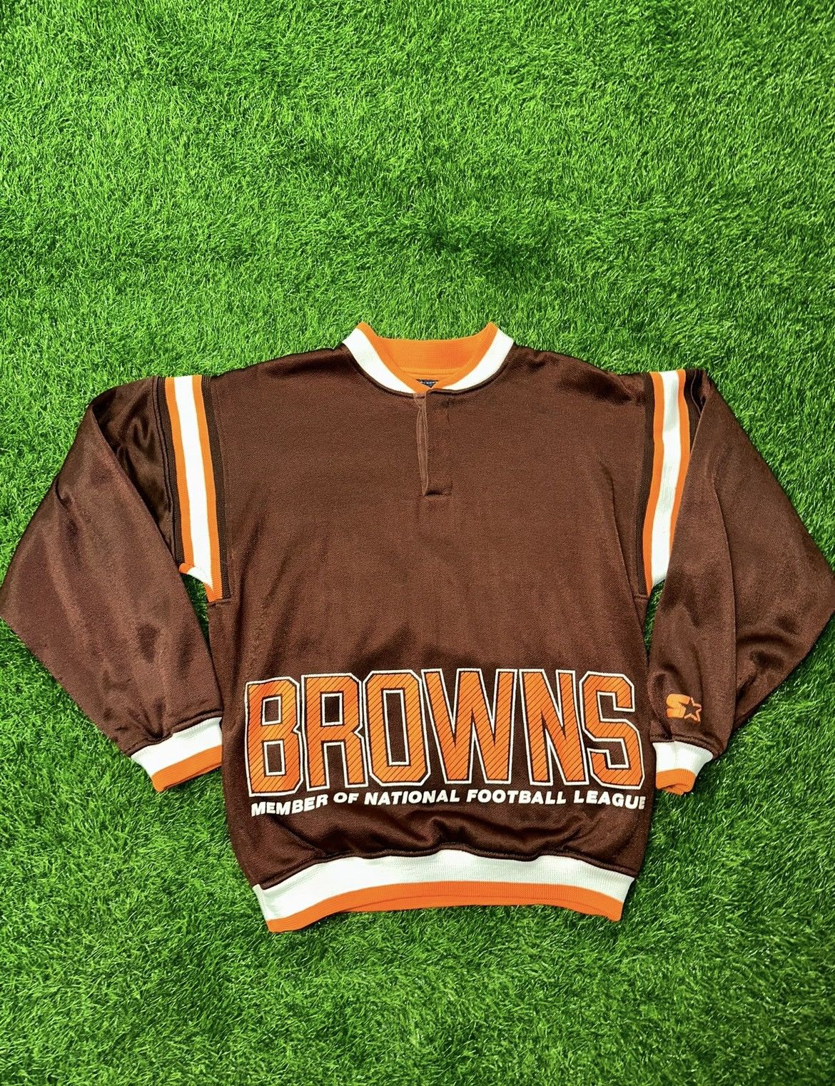 NFL × Vintage Vintage Cleveland Browns Nfl Athletic Shirt Size Small Size US S / EU 44-46 / 1 - 1 Thumbnail