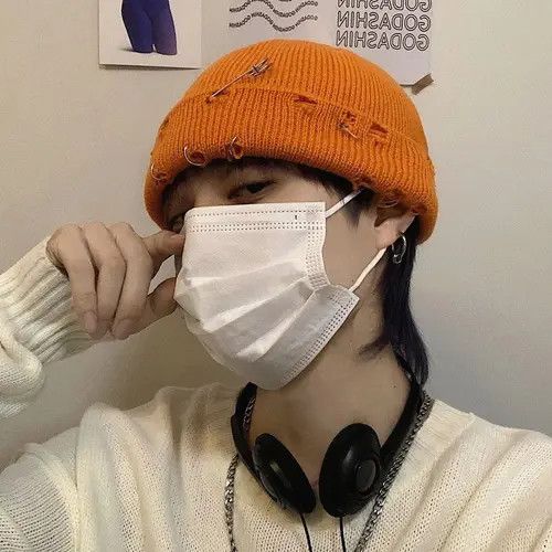 Other Maruyama x Ruuko Distressed Orange Beanie Size ONE SIZE - 6 Thumbnail