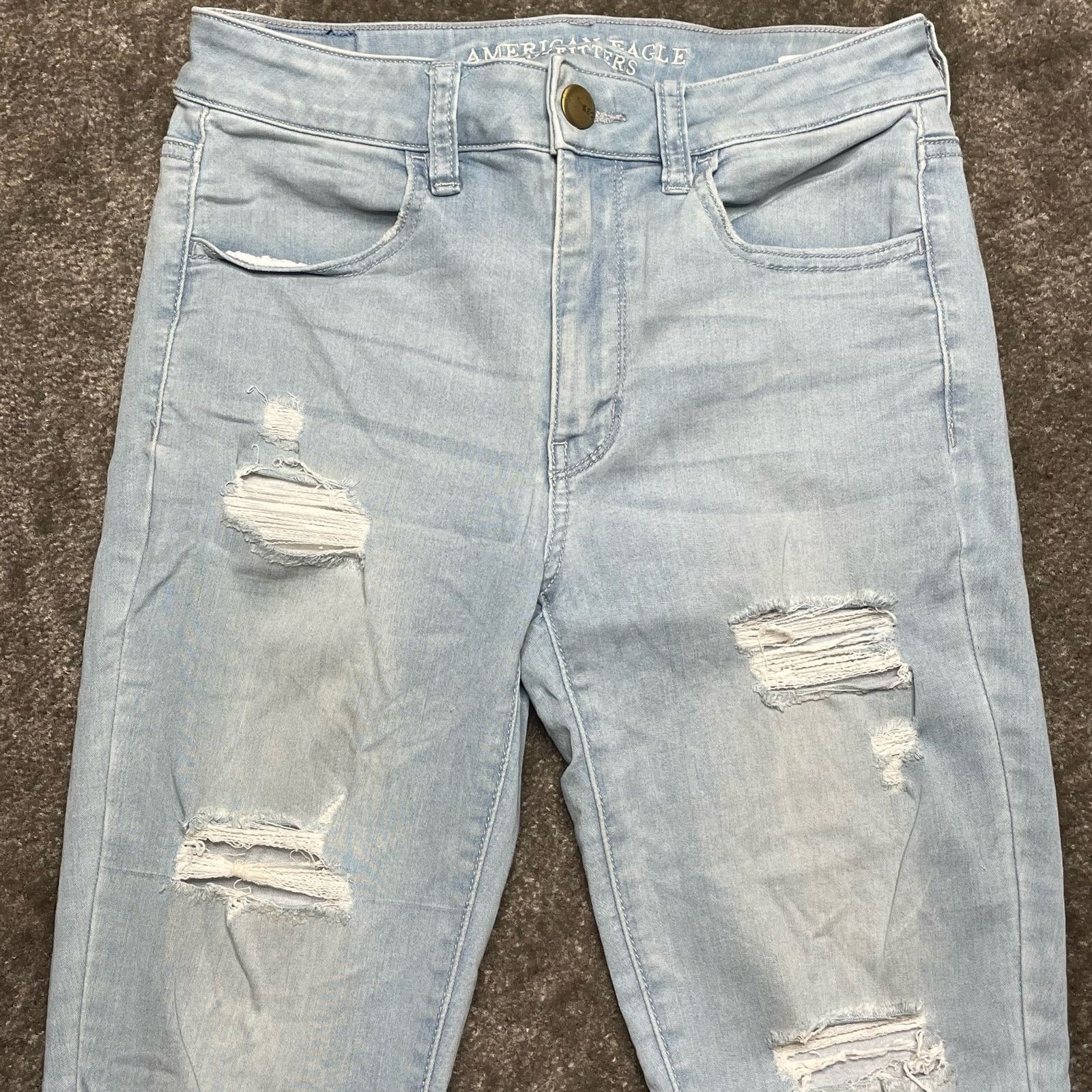 American Eagle Outfitters American Eagle Hi-rise Skinny Jegging Size 28" / US 6 / IT 42 - 5 Thumbnail