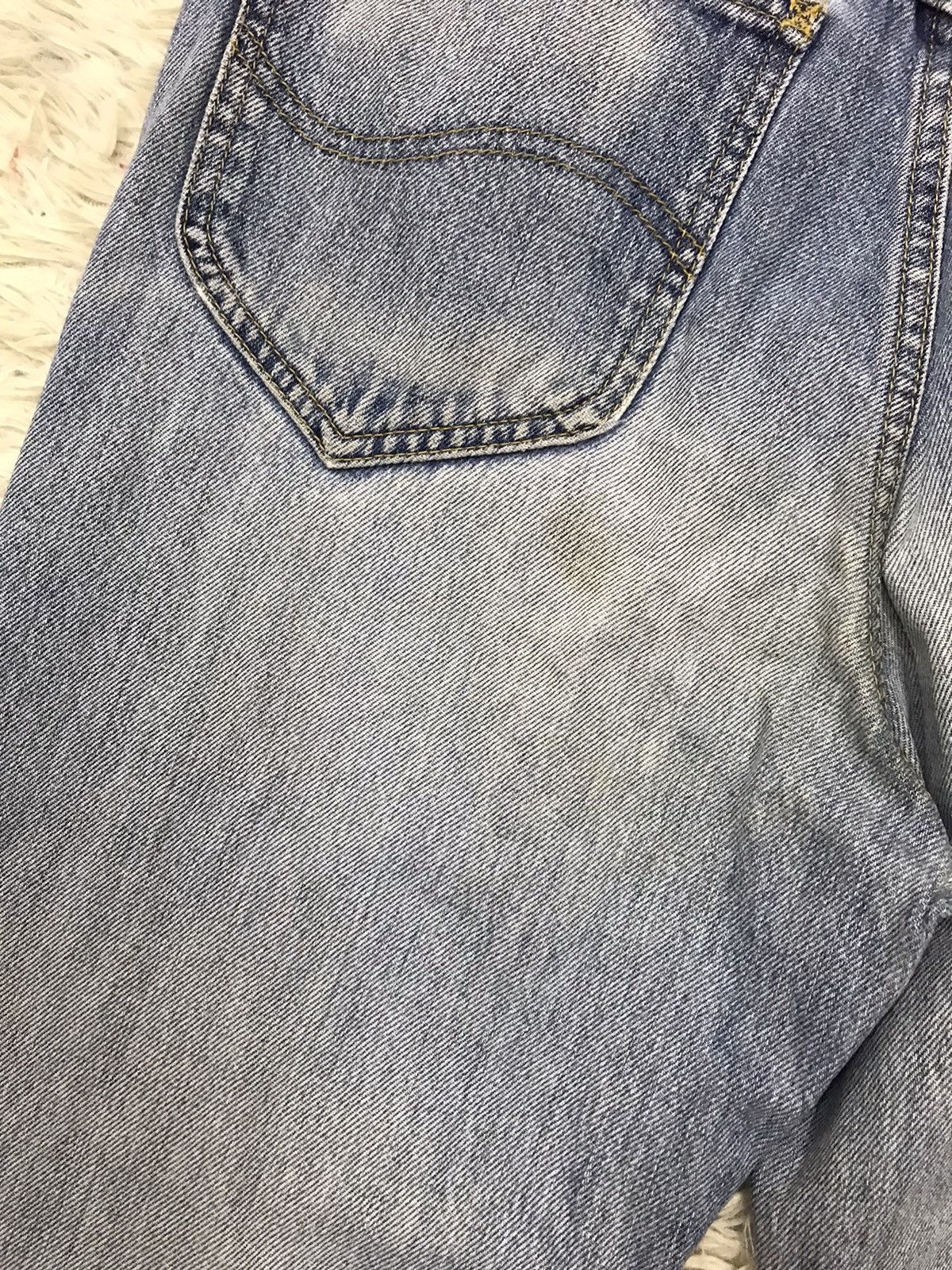 Lee Vintage Lee Straight Cut Distressed DenimJeans Size US 27 - 12 Thumbnail