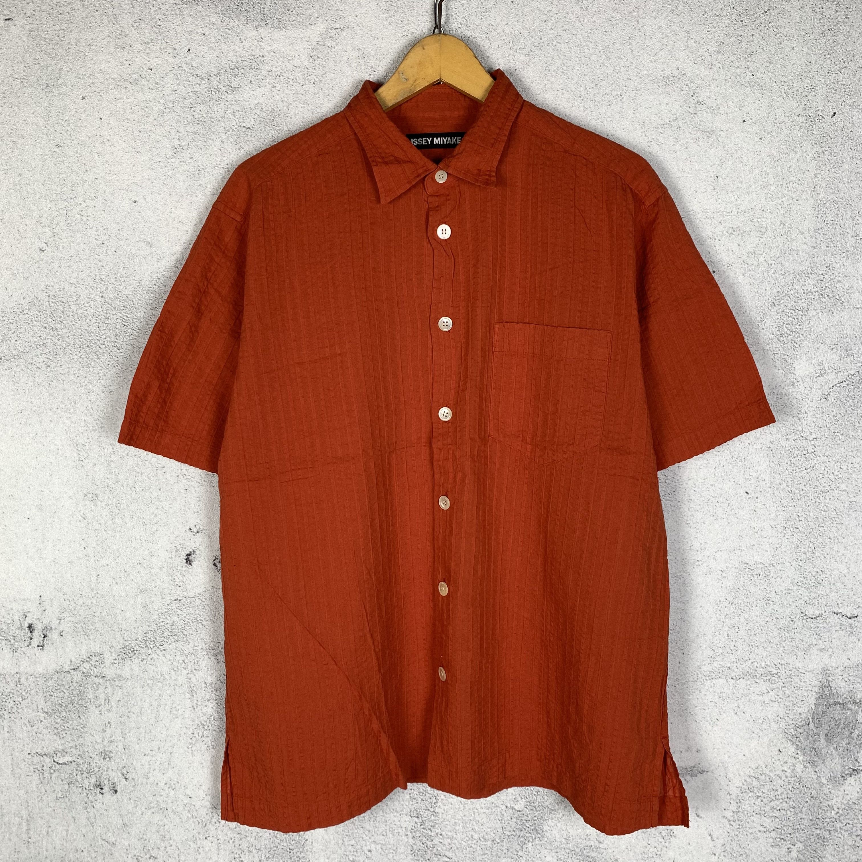 Issey Miyake Vintage Issey Miyake Button Up Shirt Size US L / EU 52-54 / 3 - 1 Thumbnail