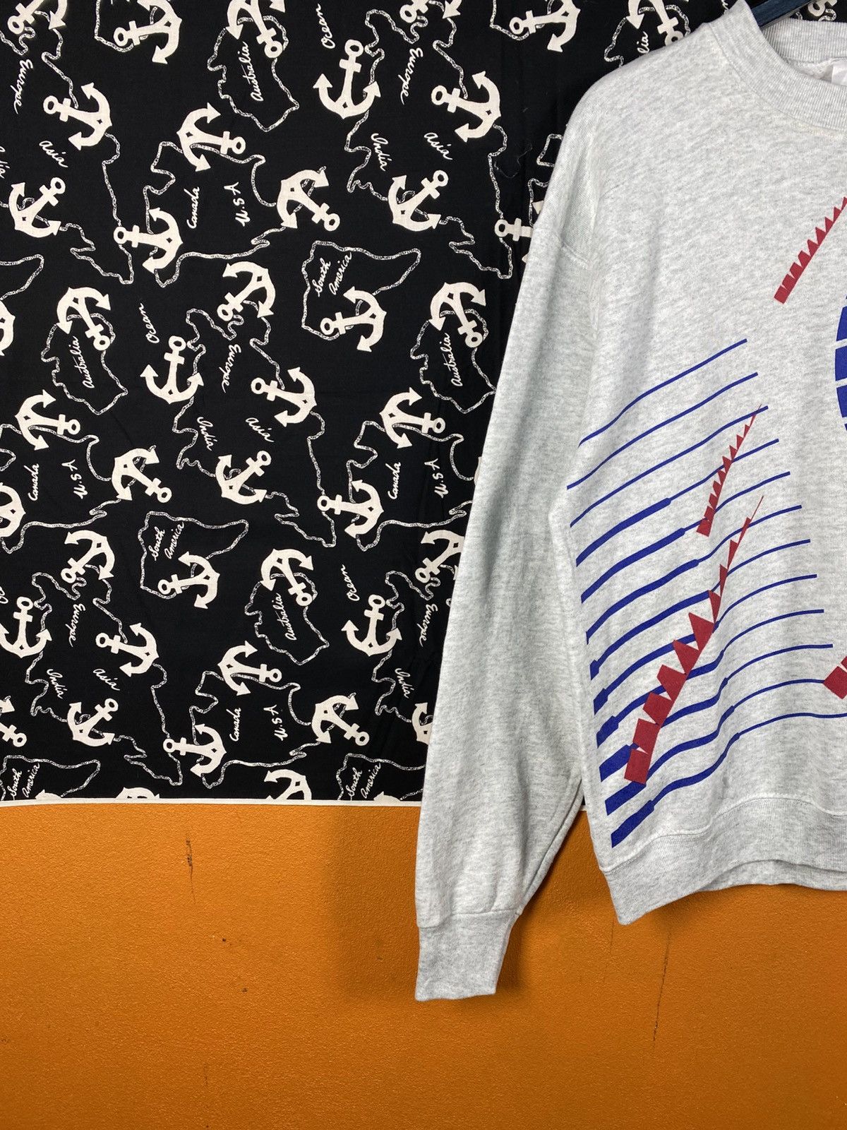 Vintage Vintage Japan FA JFA Graphic Sweatshirt Grey Crewneck Size US L / EU 52-54 / 3 - 7 Thumbnail