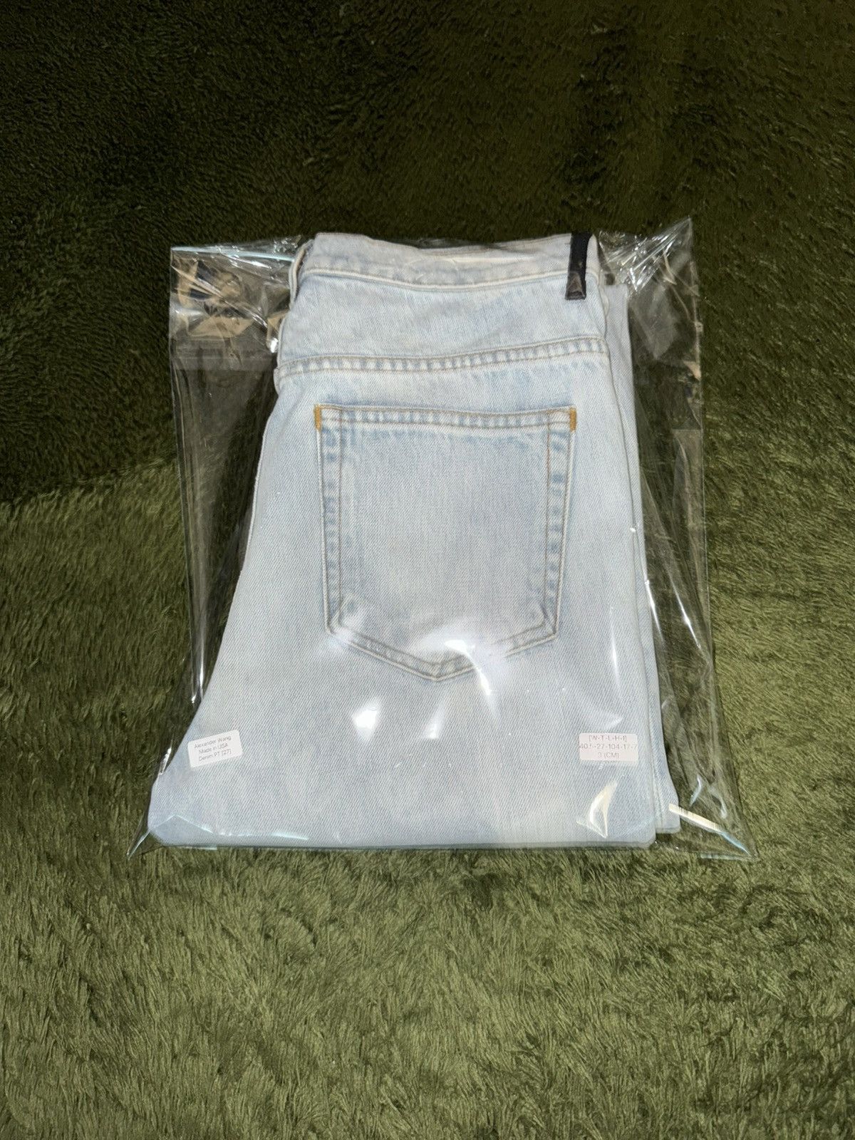 Alexander Wang [27] Alexander Wang Made in USA Button-Fly Denim Pants Size US 27 - 13 Thumbnail