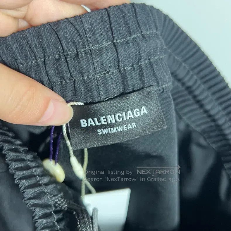 Balenciaga Balenciaga size L Embroidered Shorts Size US 27 - 3 Thumbnail