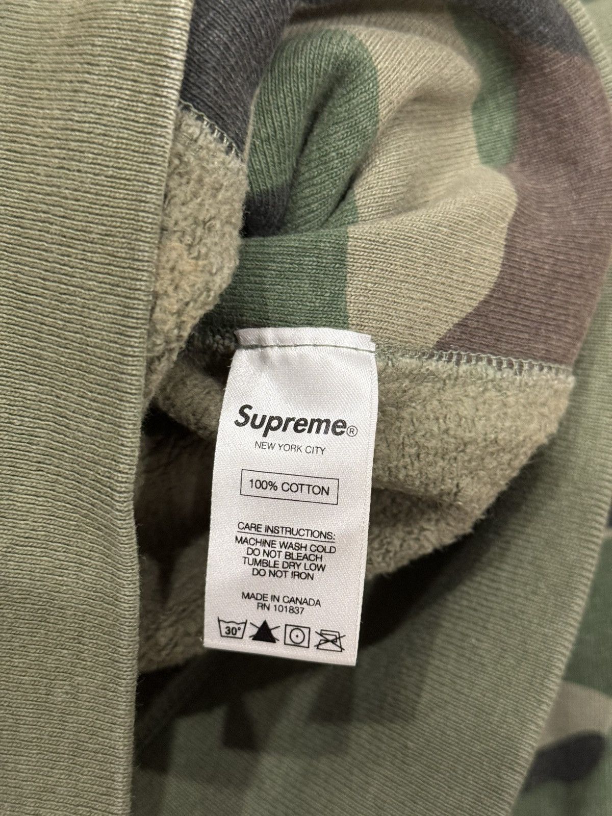 Supreme Supreme FW15 Camo Box Logo Crewneck Size US M / EU 48-50 / 2 - 8 Thumbnail