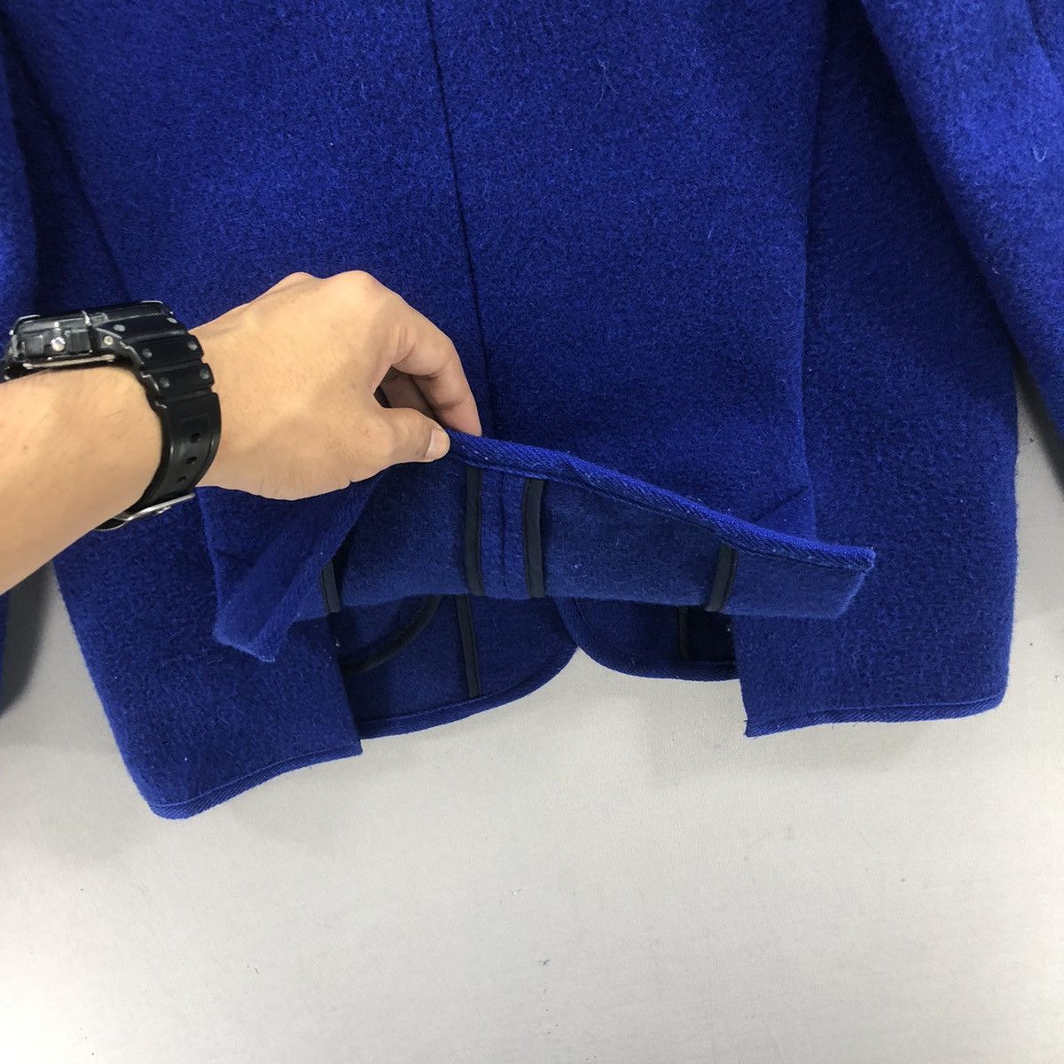Danton Vintage Danton Vetements De Travail Wool Jacket Size XS / US 0-2 / IT 36-38 - 7 Thumbnail