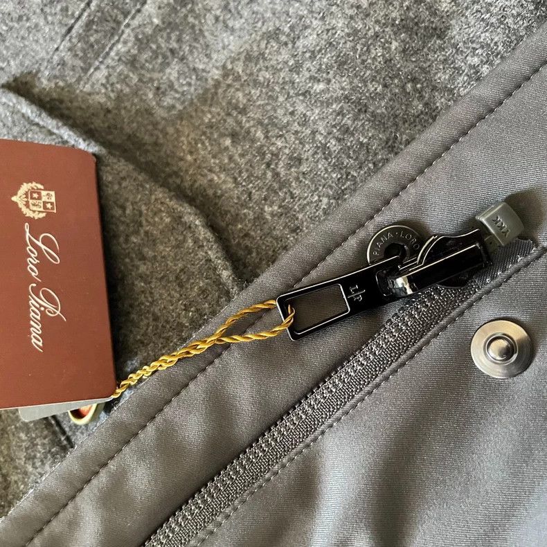 Loro Piana LORO PIANA Gray double-sided traveler/boater jacket Size US M / EU 48-50 / 2 - 7 Thumbnail