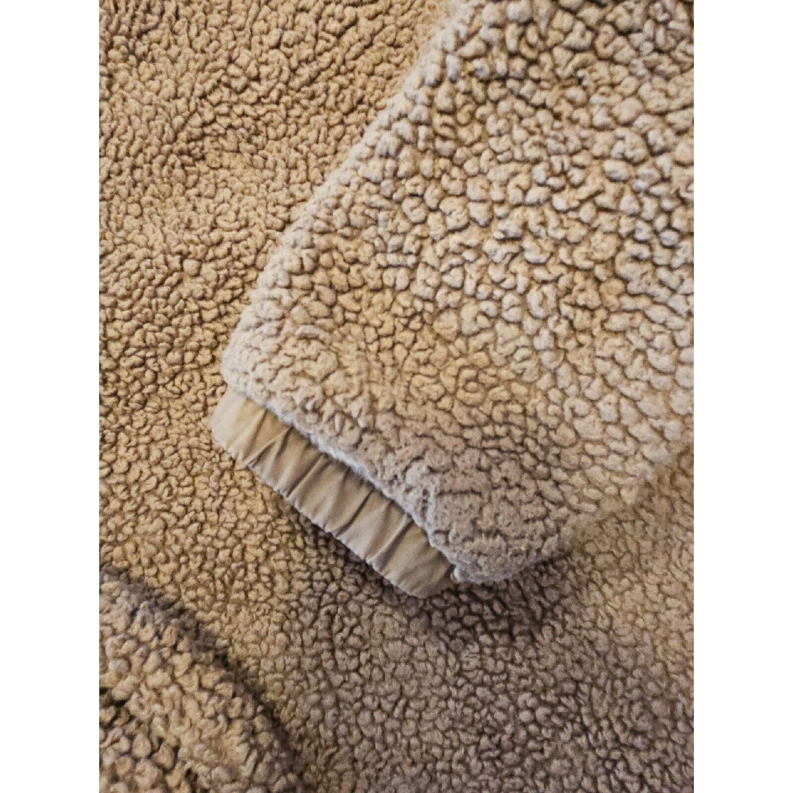 Victoria's Secret Victorias Secret Sherpa Pullover Sweater Womens L Brown Tedd Size L / US 10 / IT 46 - 8 Thumbnail