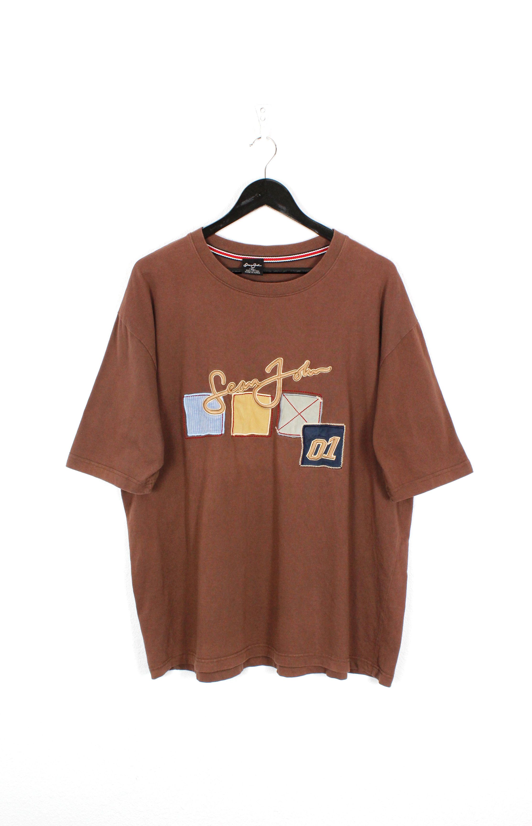 Rap Tees × Sean John × Vintage Sean John Vintage Y2K Logo Tee T-shirt Size US XL / EU 56 / 4 - 1 Thumbnail