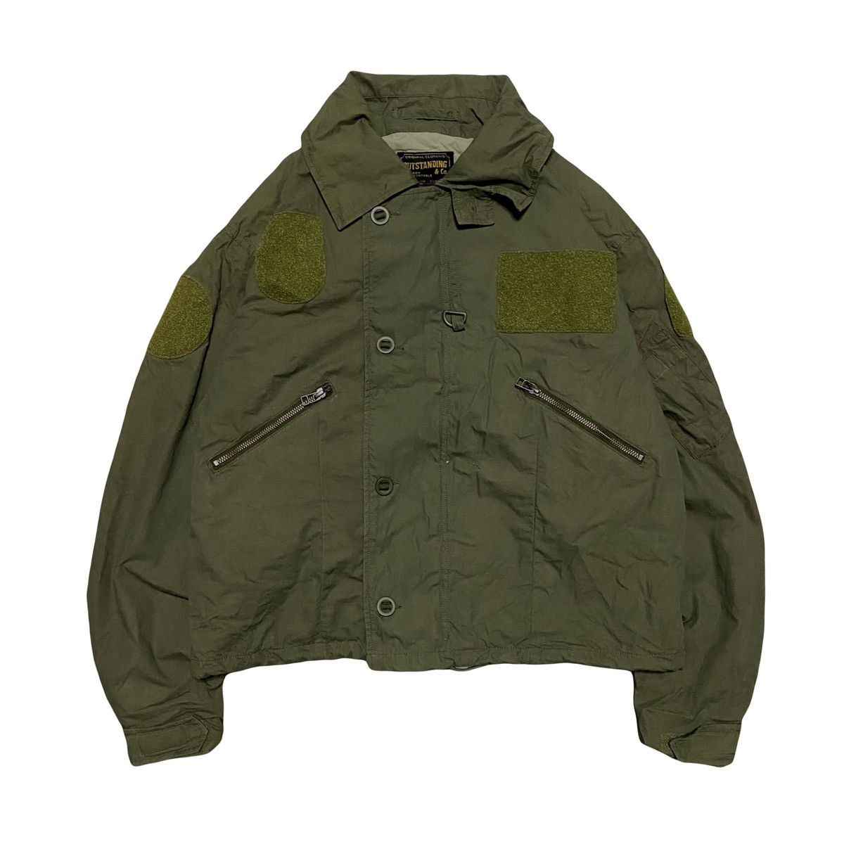 image of Vintage Raf (Royal Air Force) Mk Iii Jacket in Olive Green, Men's (Size XL)