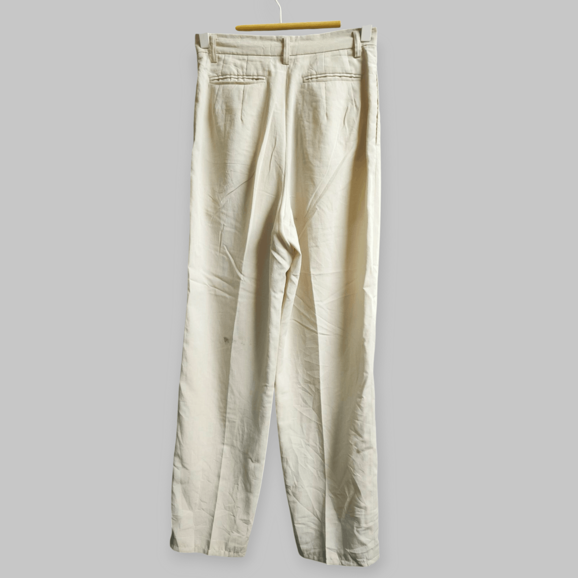 Japanese Brand × Y's × Yohji Yamamoto Iwish by Y's bis Basic Nylon Slack Pants Size 26" / US 2 / IT 38 - 5 Thumbnail