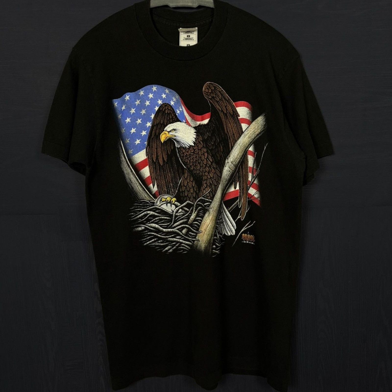 Harley Davidson × Vintage 🇺🇸1997 RAT’S HOLE Chopper Show T Size US M / EU 48-50 / 2 - 5 Thumbnail