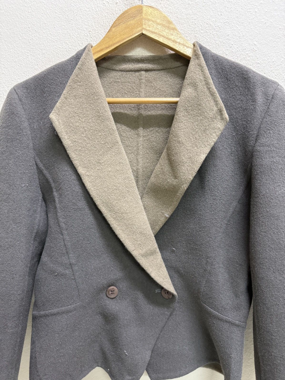 Aquascutum Aquascutum Regent 100 Cropped Wool Blazer Jacket Size S / US 4 / IT 40 - 22 Thumbnail