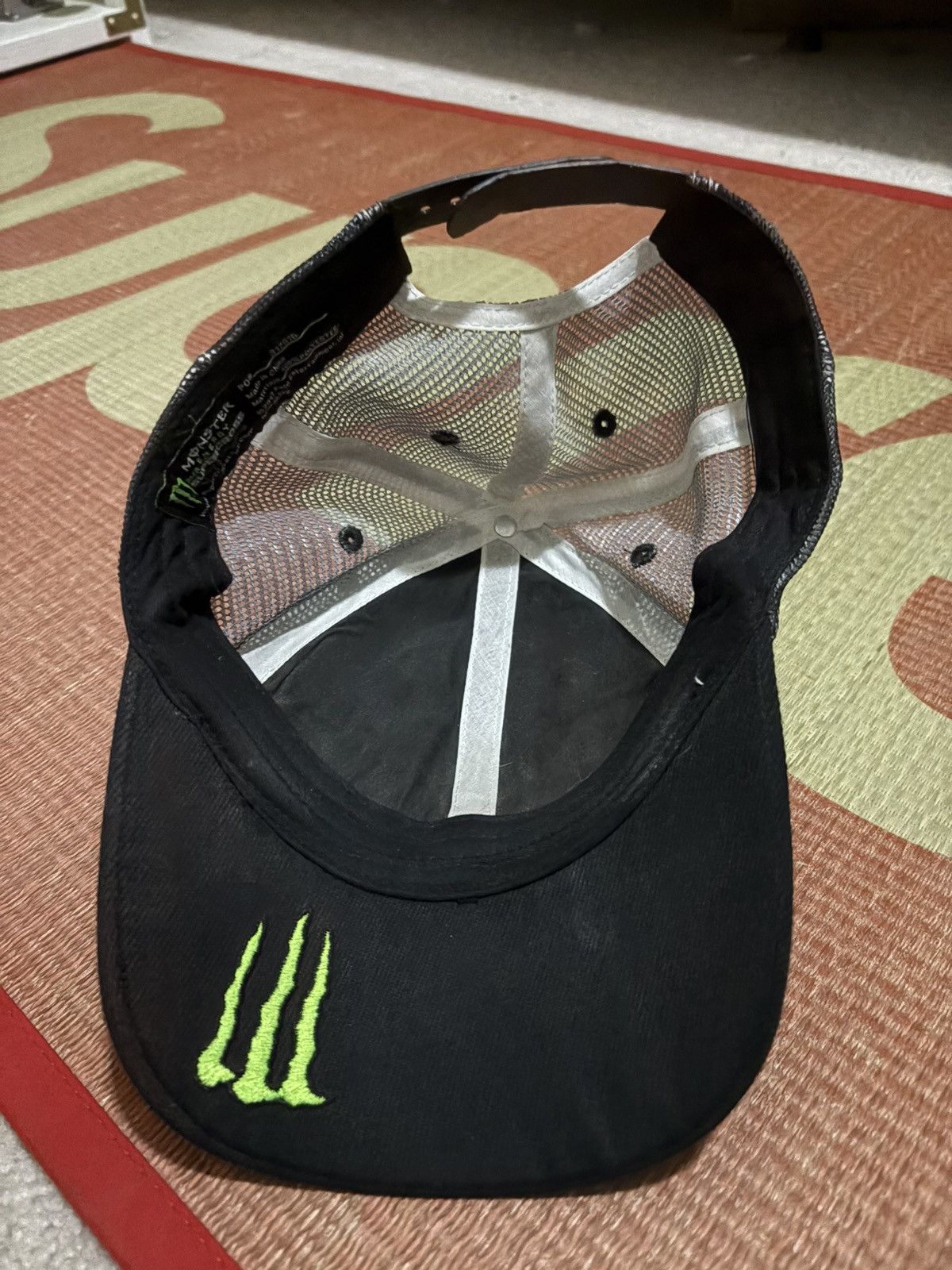Other Monster Energy Vintage Snapback Embrodiery Camp Hat Size ONE SIZE - 3 Thumbnail