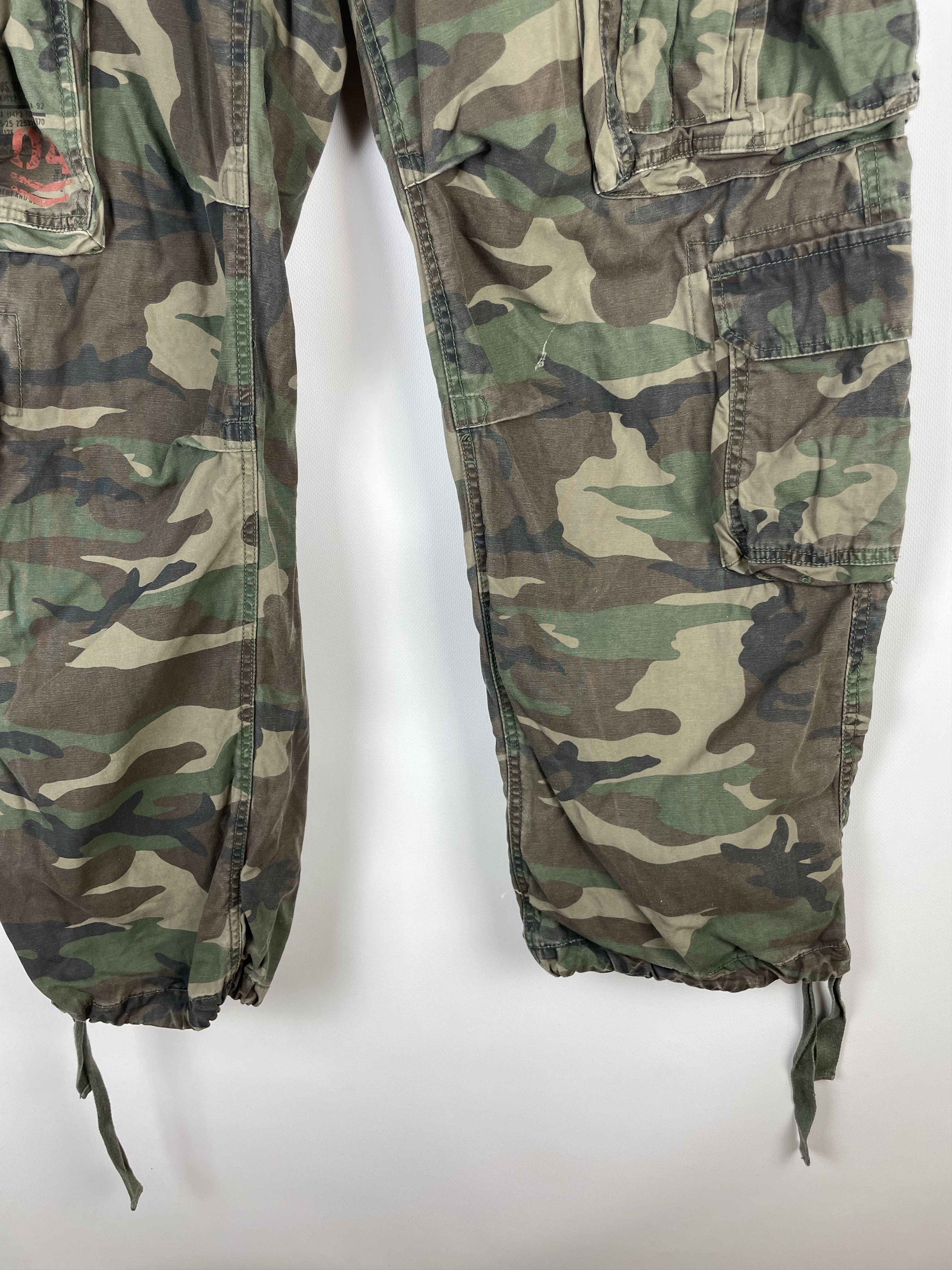Japanese Brand Surplus Tex Cargo Pants Multipocket Baggy Size US 34 / EU 50 - 4 Thumbnail