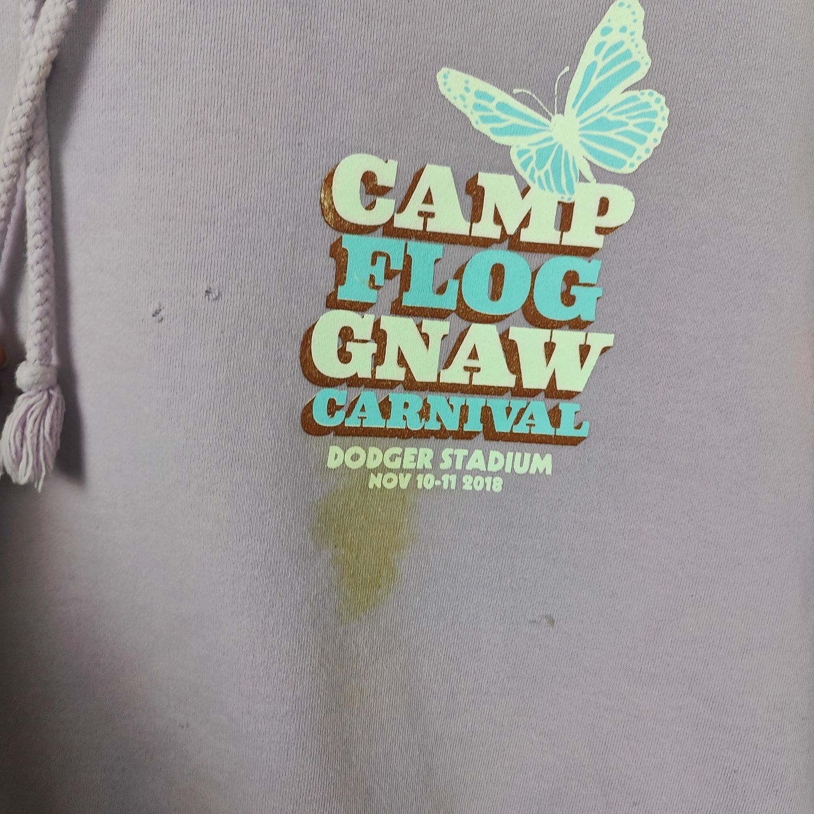 Golf Wang Golf Wang Camp Flog Gnaw Carnival Hoodie Size XXL Purple Size US XXL / EU 58 / 5 - 2 Thumbnail