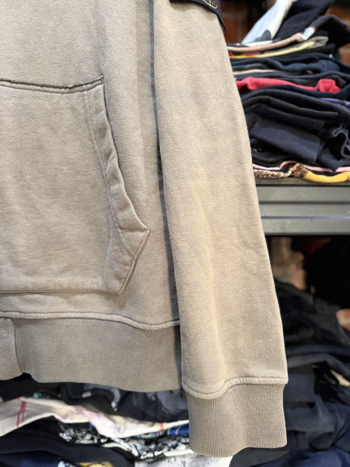 Stone Island Stone Island Zipper Hoodie Soft Green Faded Tee Size US L / EU 52-54 / 3 - 6 Thumbnail