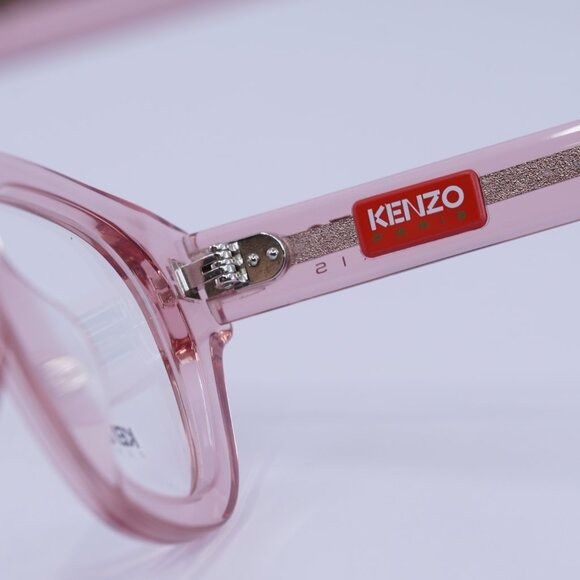 Kenzo 🕶️ New Kenzo KZ50185I 072 Eyeglasses - Transparent Pink Size ONE SIZE - 8 Thumbnail