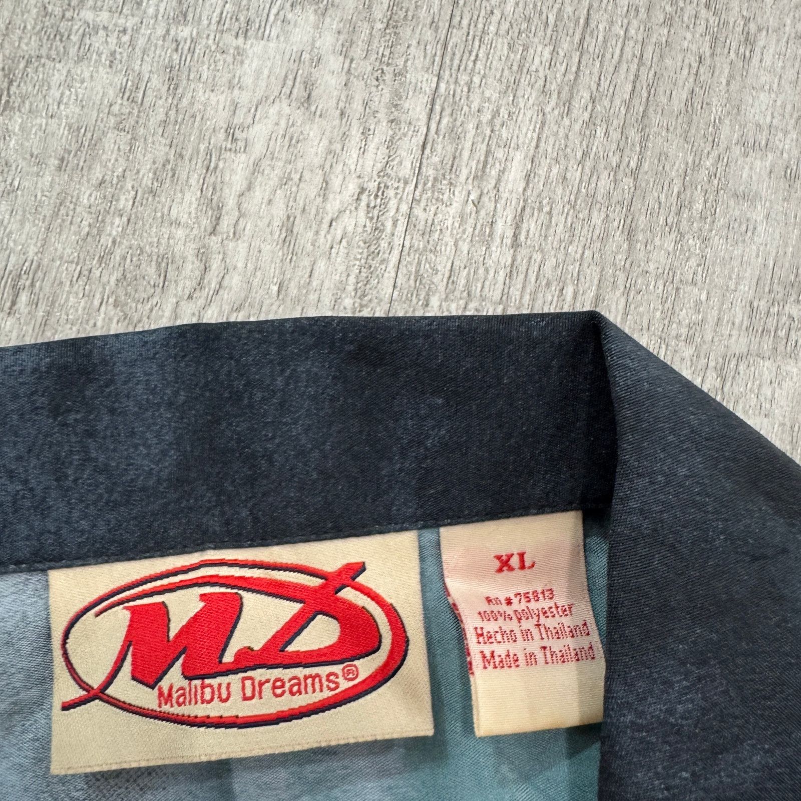 Vintage Vintage Malibu Dreams Motorcycle Short Sleeve Button Shirt Size US XL / EU 56 / 4 - 4 Thumbnail