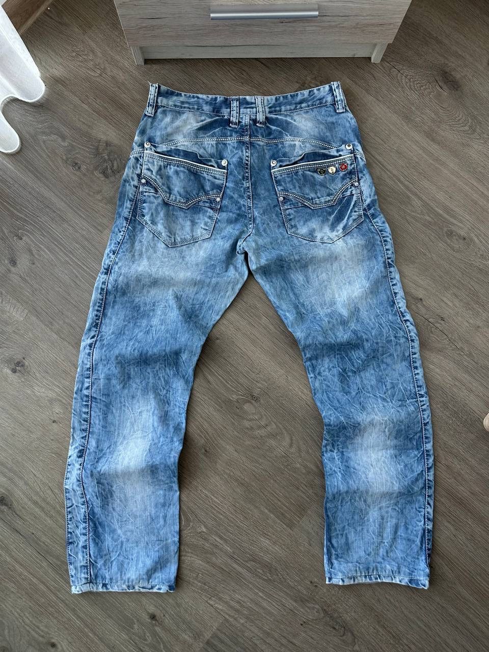 Dolce & Gabbana × Vintage Vintage Dolce Gabbana Blue Denim Avantgarde Pants Size US 32 / EU 48 - 11 Thumbnail