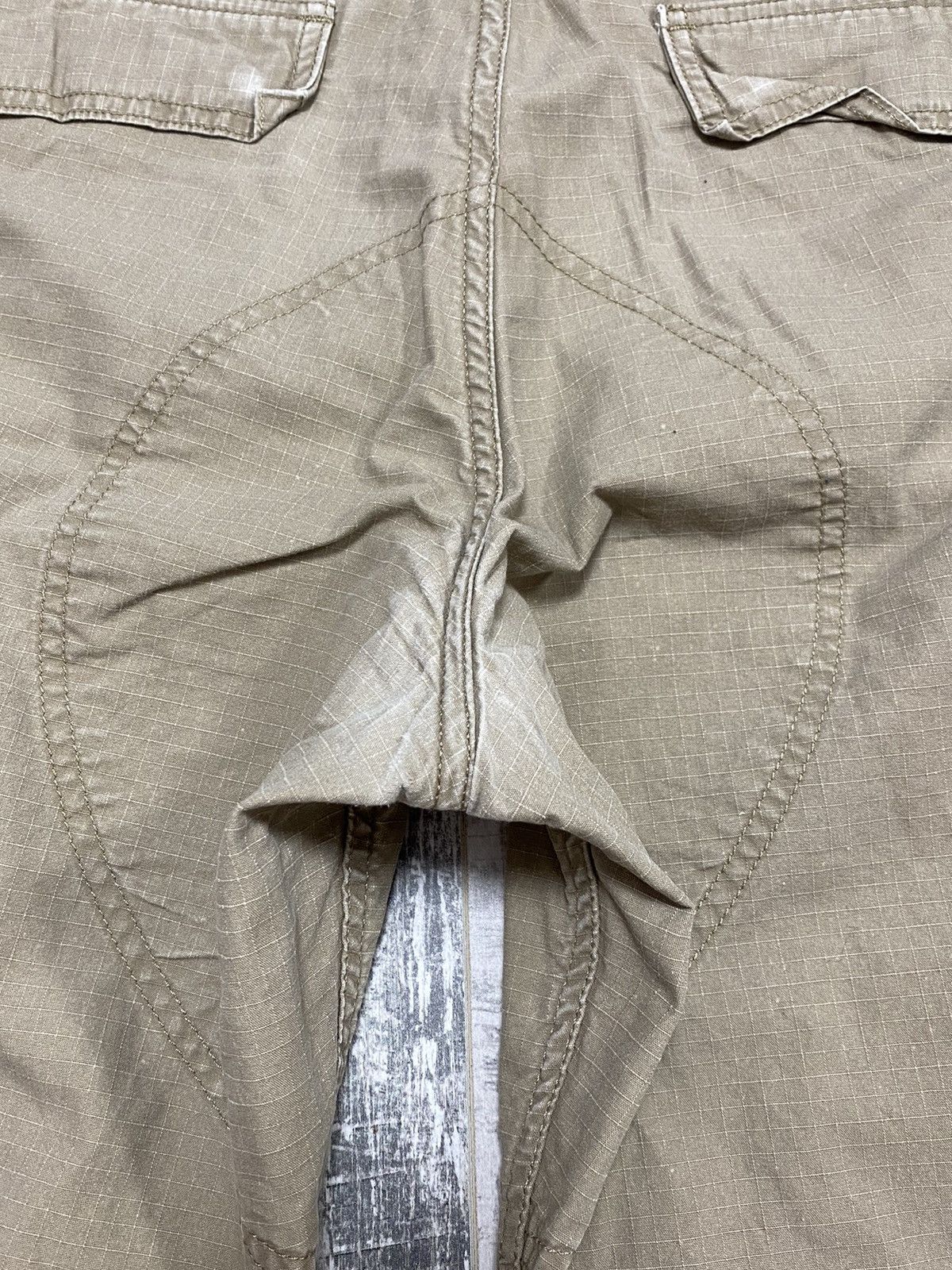 Carhartt × Vintage 👀VINTAGE CARHARTT WIP REGULAR CARGO PANTS BEIGE Size US 34 / EU 50 - 8 Thumbnail