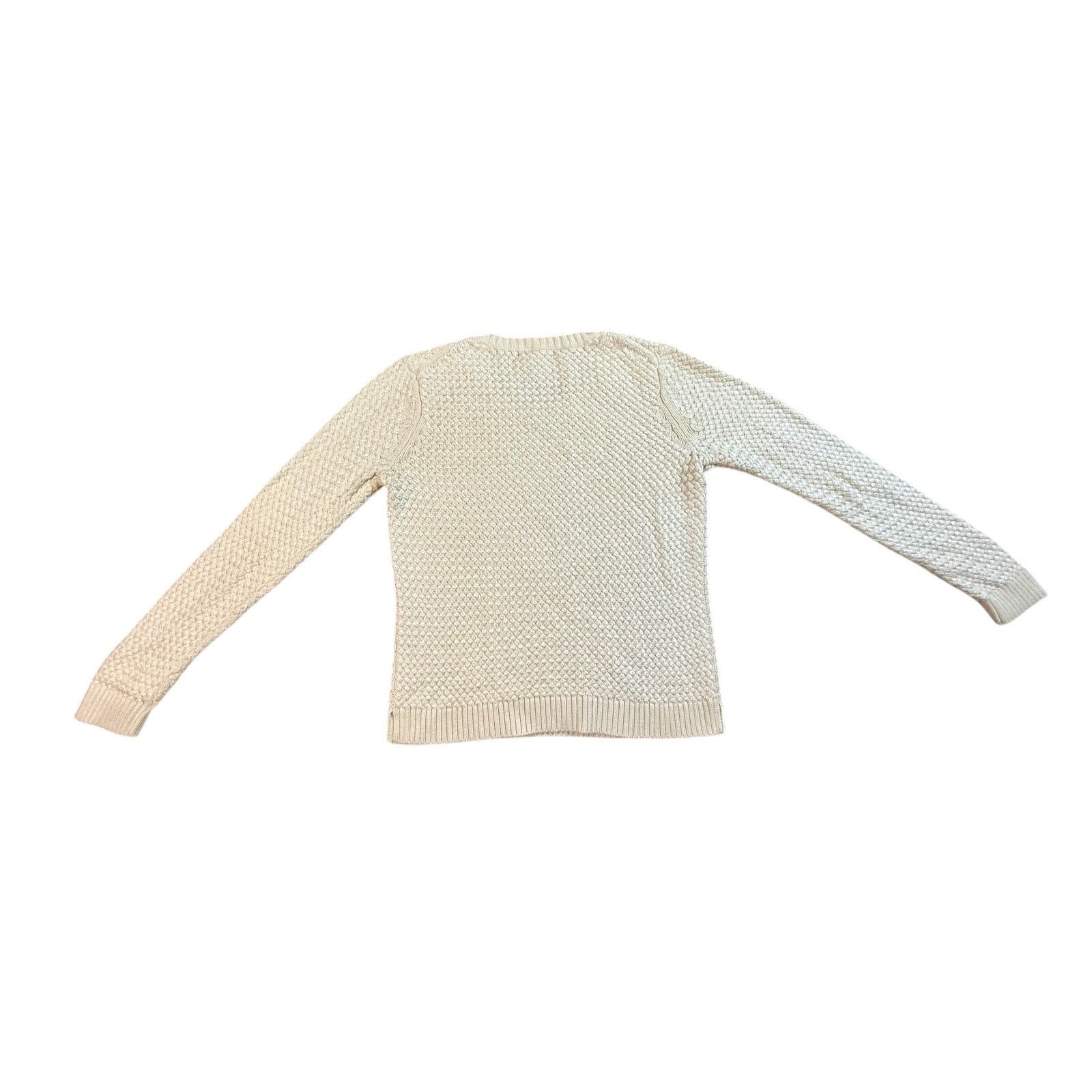 Banana Republic Banana Republic Cream Colored Women's Sweater Size M / US 6-8 / IT 42-44 - 2 Thumbnail