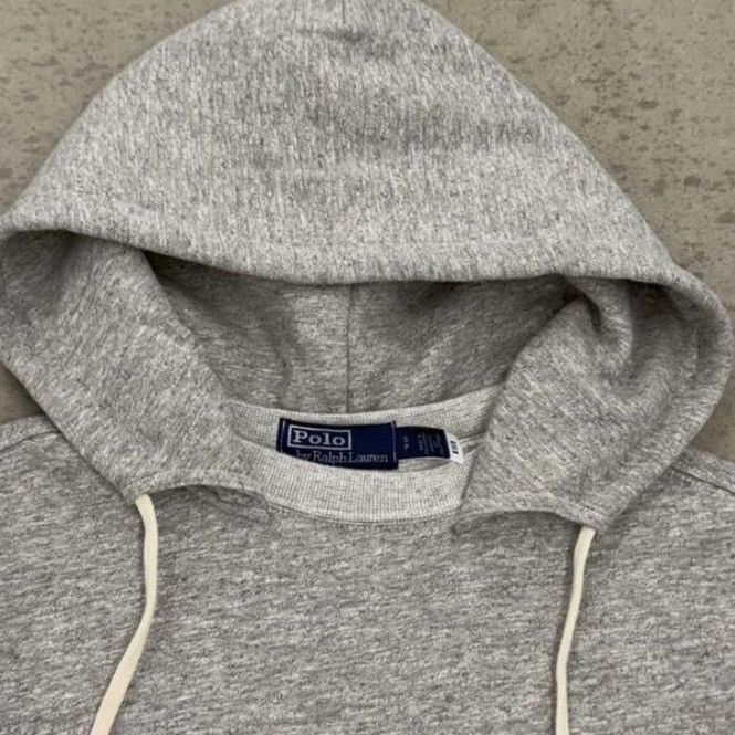 Polo Ralph Lauren Vintage Polo Ralph Lauren Grey After Hood Sweatshirt Size US S / EU 44-46 / 1 - 4 Thumbnail