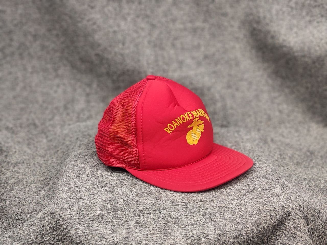 Vintage Vintage 90's designer award headwear Roanoke Marine Day Cap Size ONE SIZE - 5 Thumbnail