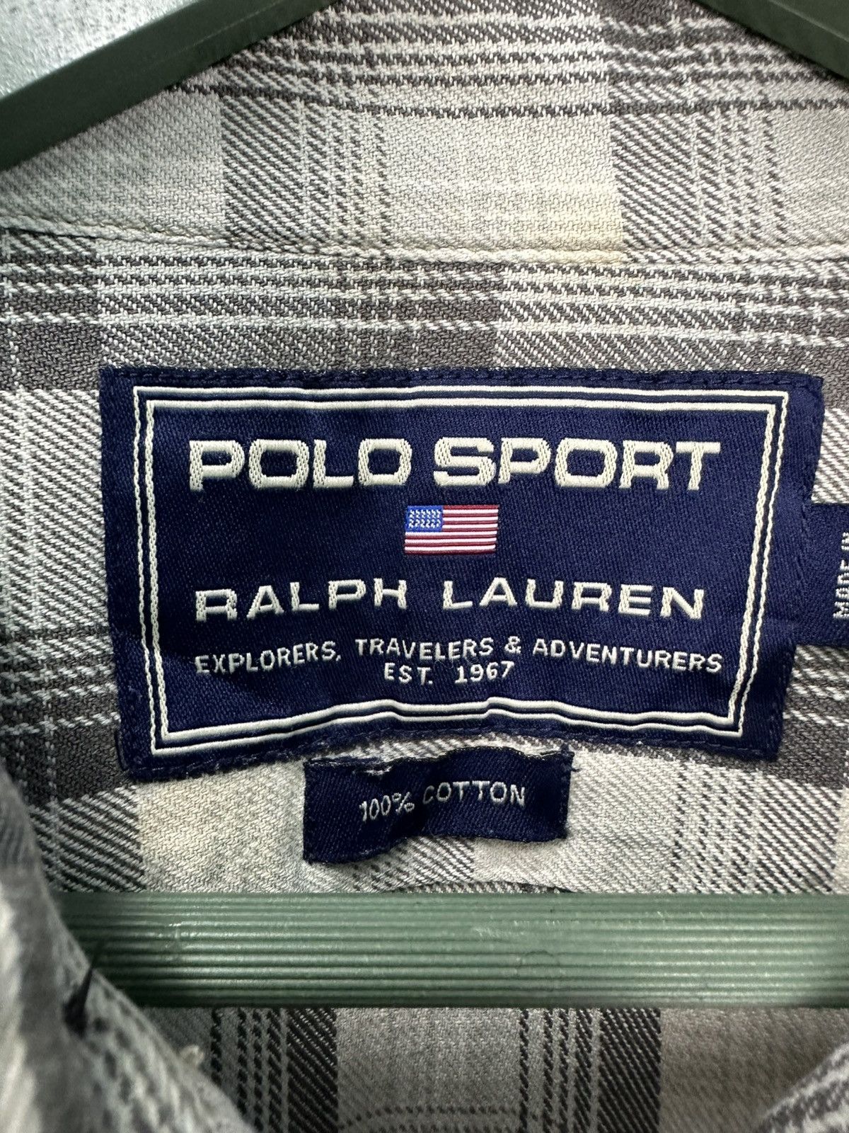 Polo Ralph Lauren Vintage Polo Sport Ralph Lauren Half Zipper Z410 Size US L / EU 52-54 / 3 - 9 Thumbnail