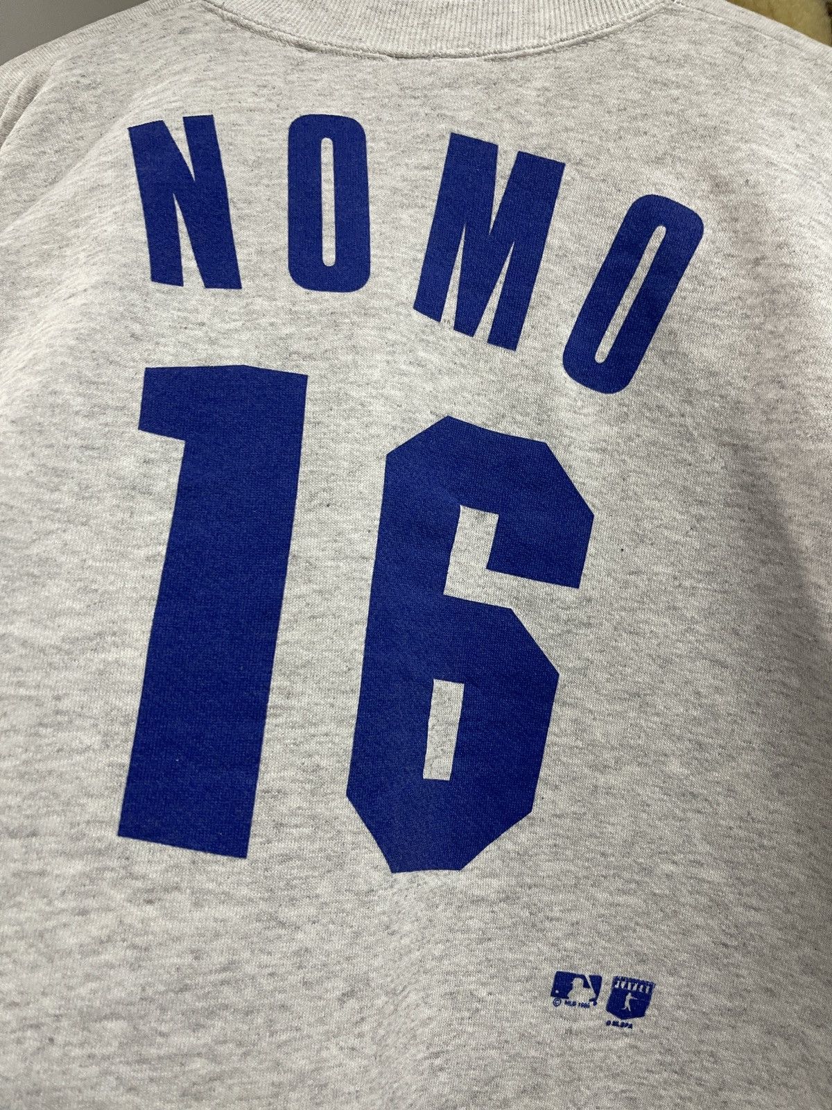 MLB 90s MLB Los Angeles Dodgers Crop Sweatshirt Size L / US 10 / IT 46 - 6 Thumbnail