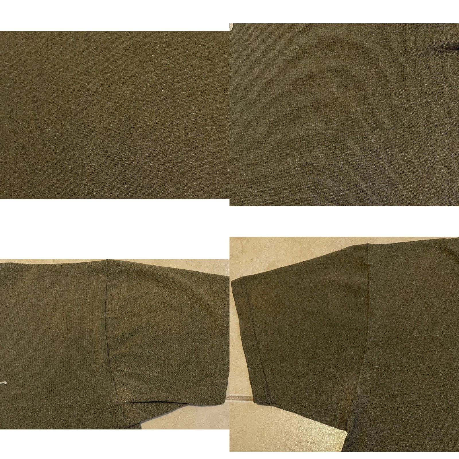 Quiksilver VINTAGE Billabong Faded Distress Shirt S Mens Short Sleeve Green 90s Y2K Surf Skate Grunge Rusty Hurley Ocean Pacific Thrashed Distressed Graphic Tee Size US S / EU 44-46 / 1 - 8 Thumbnail