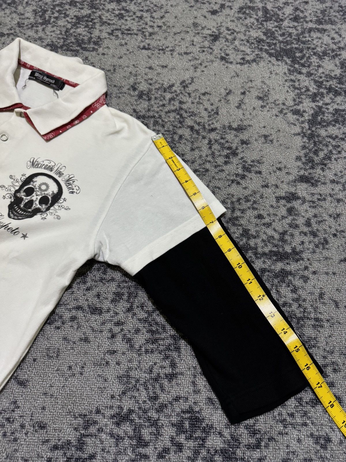 Hysteric Glamour Y2k Ming Spread skull double layer ifsixwasnine longsleeve Size US M / EU 48-50 / 2 - 12 Thumbnail
