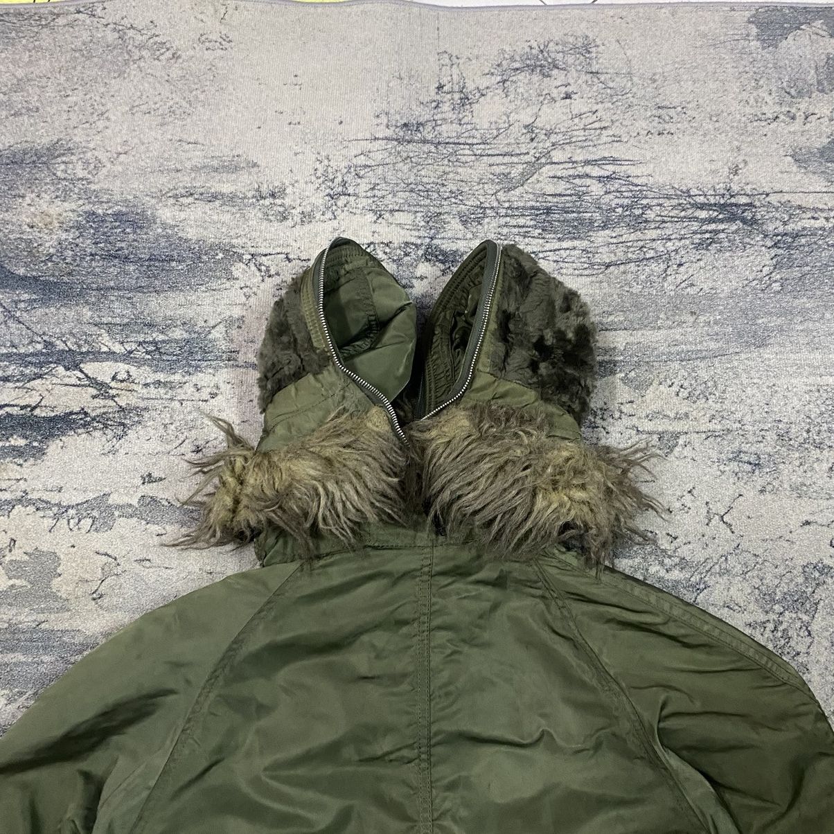 Alpha Industries Jacket Flying Man Heavy Attached Hood N-2B Size US M / EU 48-50 / 2 - 14 Thumbnail