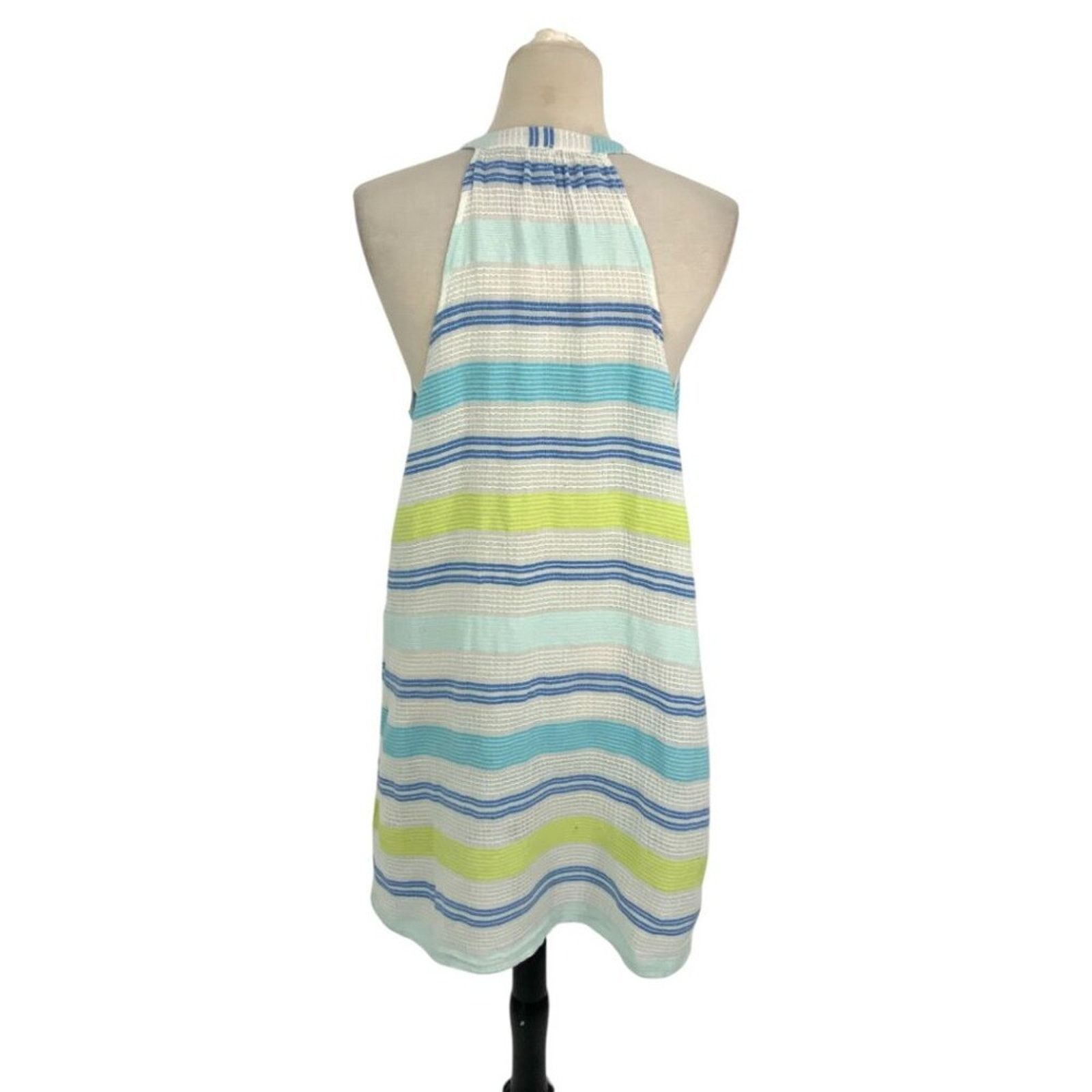 Vineyard Vines Vineyard Vines 100% Cotton Striped Trapeze Sundress Medium Size M / US 6-8 / IT 42-44 - 6 Thumbnail